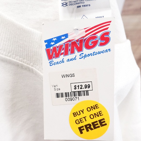 VINTAGE DESTIN FLORIDA SPELLOUT TRAVEL TOURIST 00s T-SHIRT SZ L NWT DEADSTOCK - Picture 6 of 7